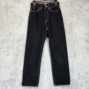 BDG Urban Outfitters Cowboy Jeans Womens 27 Black Dark Wash Straight Leg Denim